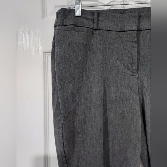 Lane Bryant "The Allie" Dark Gray Straight Leg Trouser Pants in Size 18R - Picture 2 of 12